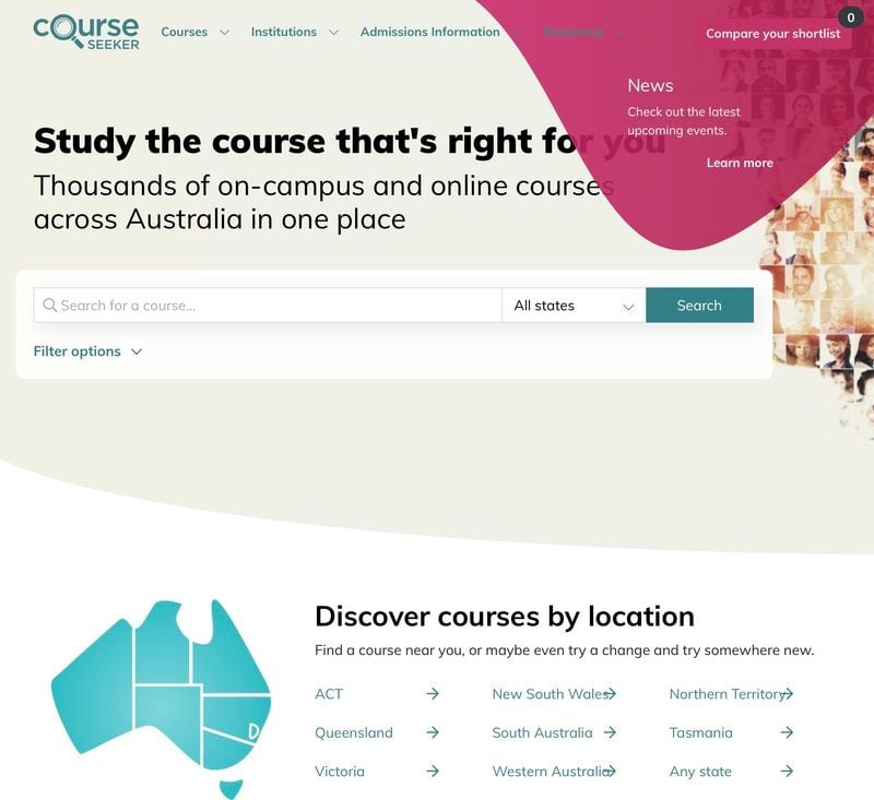 Dept of Education creates new Website to assist School Leavers